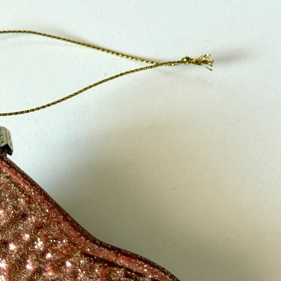 Christmas Holiday Ornament Glass Blown Old World vtg inspired avocado toast - Picture 11 of 13